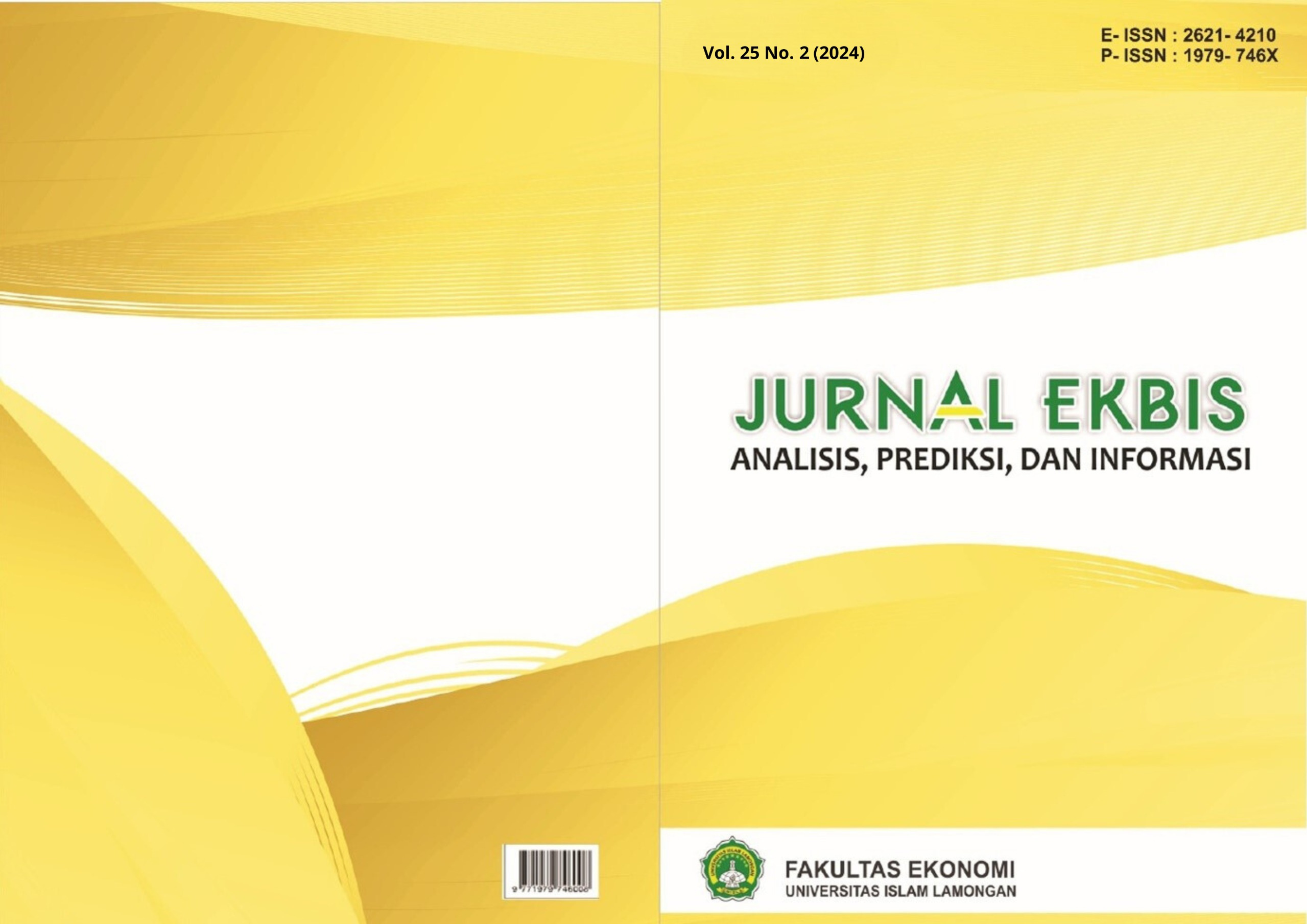 					View Vol. 25 No. 2 (2024): JURNAL EKBIS (ANALISIS, PREDIKSI DAN INFORMASI)
				